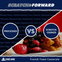 Scratch made French Toast Casserole