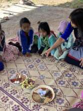 Lessons in seed saving with the younger ones