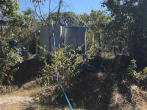 2 of our newly built water storage tanks