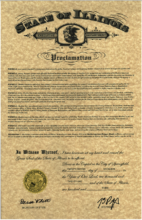 Governor Pritzker's Historic Proclamation