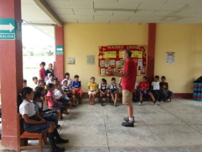 Jose Antonio presenting the joy of music