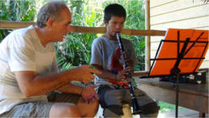Jose teaches clarinet