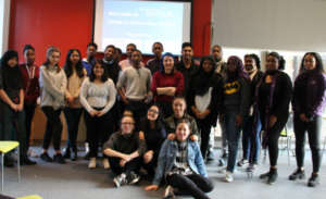 Students at the 'Think Maths' workshop