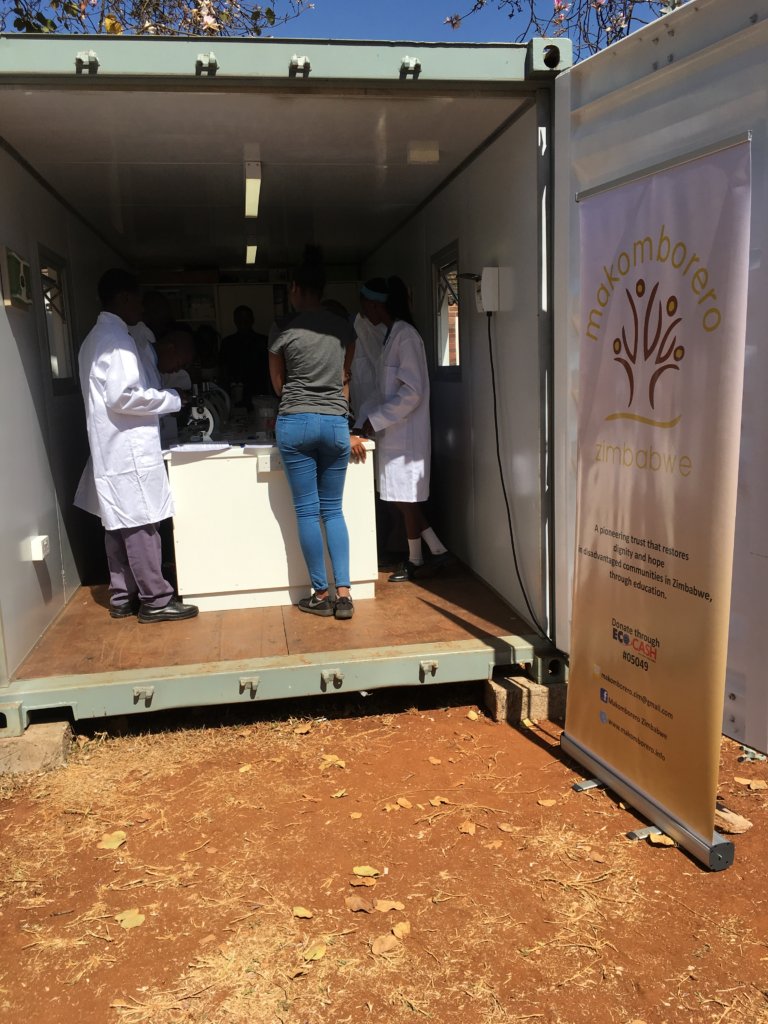 Mobile Science Lab to Impact students in Zimbabwe