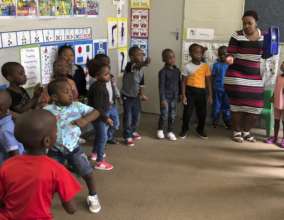 A SoundStart Preschool Class in Cape Town