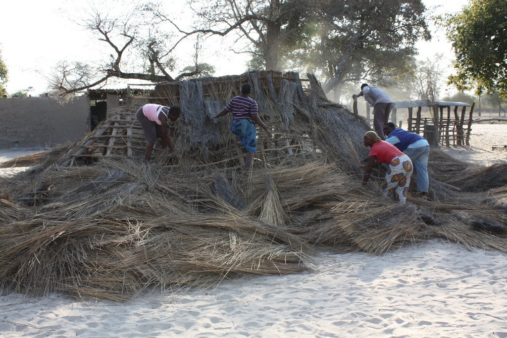 Providing a classroom for Namibian school Children