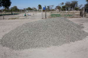 Gravel for the foundation
