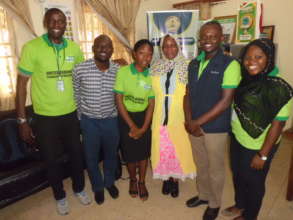 EWEI staff with the Honorable Commissioner.
