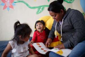 Child Caregivers at work