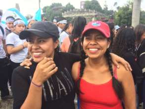 Liby and Eva run for independence together!