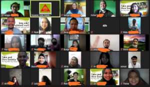 Take and Give Society online meet up