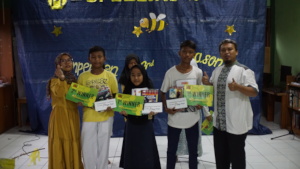 Puja won the English spelling competition