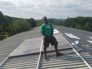 Solar panel installation 2