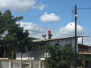 Solar panel installation 1