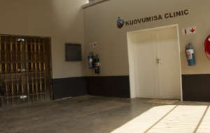 The brand new clinic in Maphiveni