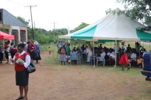 Hundreds come the clinic each day