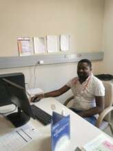 Dr Richard ready to see patients