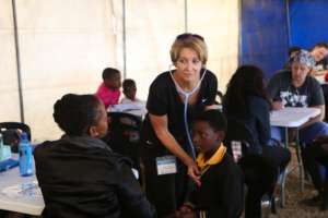 Medical outreach in Shewula