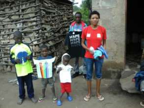 Mr M's family blessed with some small gifts
