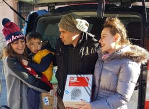 IsraAID distributing much need items in Amatrice