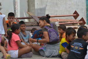 Earthquake Relief for Children in Shelters