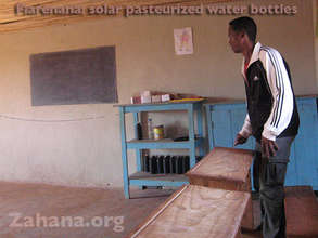Water bottles in the classroom
