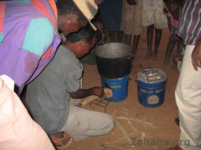 Putting the cookstove to the test...