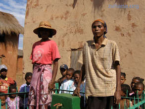 Inauguration of the new communal water faucet