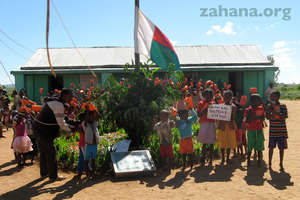 School and solar water pasteurizer