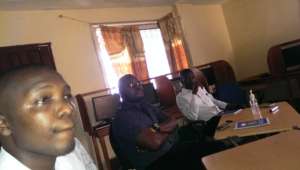 Participants at training