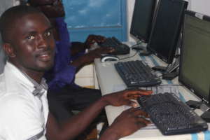 Joshua - receiving computer training