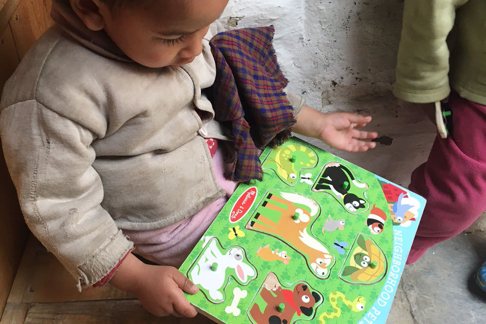 Hands-on Minds-on learning in Rural Nepal