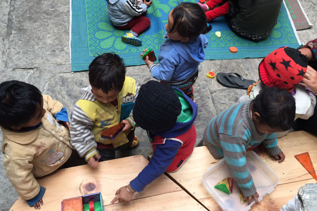 Hands-on Minds-on learning in Rural Nepal