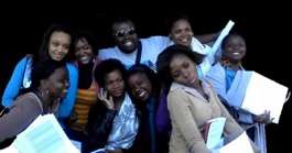 Members of the Ouro Negro cast and crew