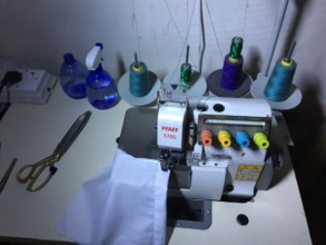 Overlock Machine purchased through GG donations