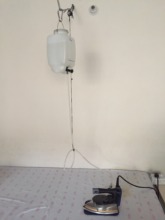 1 of 4 steam irons purchased through GG donations
