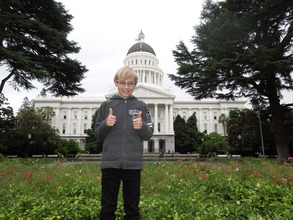 Sammy at the Capitol