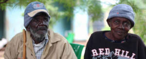 Residents at Langoni