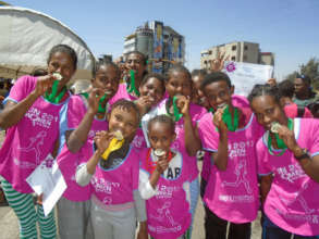 Enhance Girls in the 'Women First 5k Race'