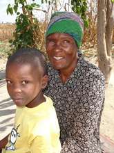 Chipo and her grandson