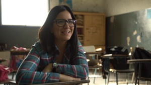 Gladys shared her story with Pilares' community