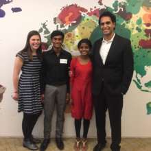 Shiney & Kishore visiting the GlobalGiving office