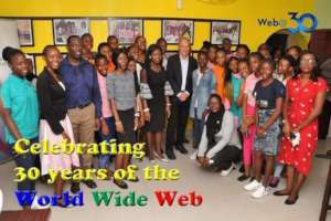 Sir Tim Berners-Lee visits W.TEC at Web 30th Anniv
