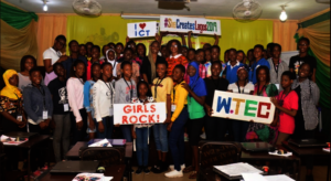 Girls & Speakers in She Creates Lagos Mainland