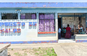Patients get ready for screenings in Alta Verapaz