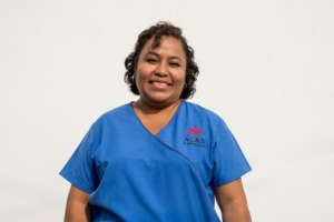 Nurse Flori and her sweet smile