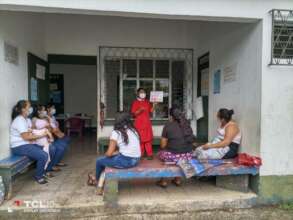 A WINGS nurse during a clinic day in Izabal