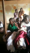 IDP Children Help Sort & Distribute