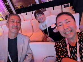 Mini-reunion with Nao Sudo and Yukio Oshima from W