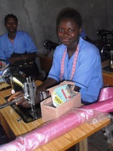 Bintu - Trainee at the tailoring school